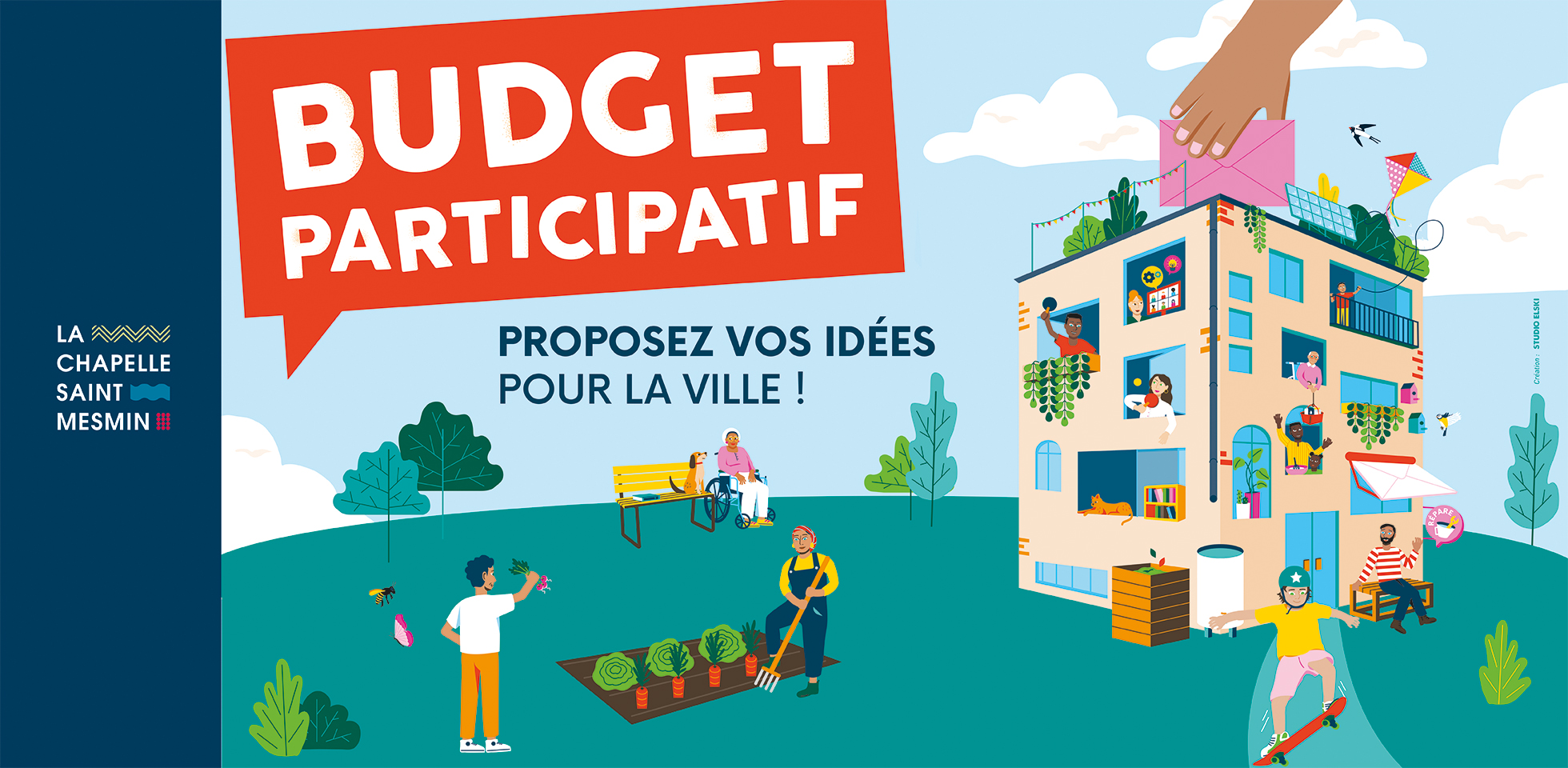 Budget Participatif 2023 - Je Participe à La Chapelle Saint-Mesmin